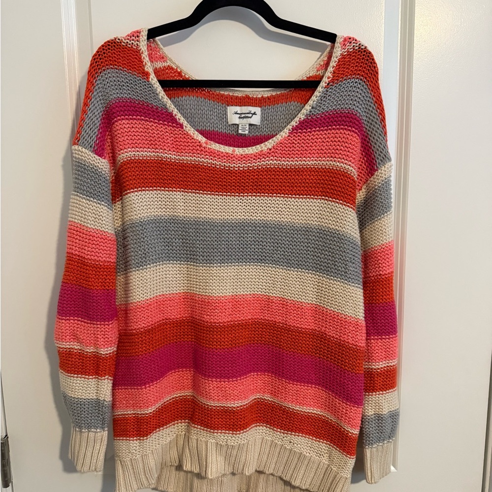 American Eagle Outfitters Multicolor Striped Sweater